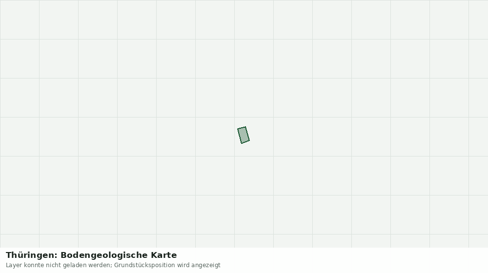 Statische Kartenansicht: Thüringen: Bodengeologische Karte