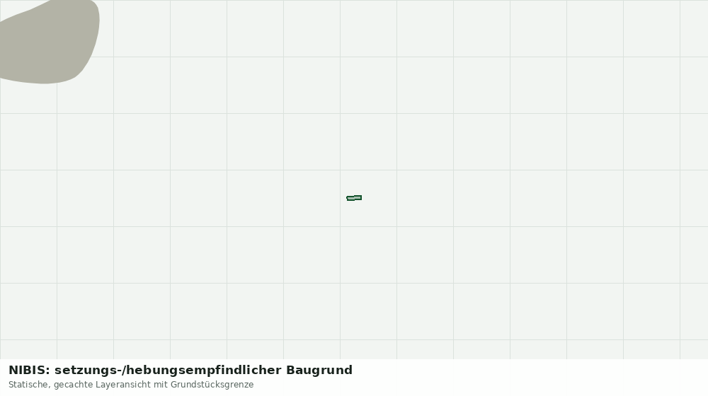 Statische Kartenansicht: NIBIS: setzungs-/hebungsempfindlicher Baugrund