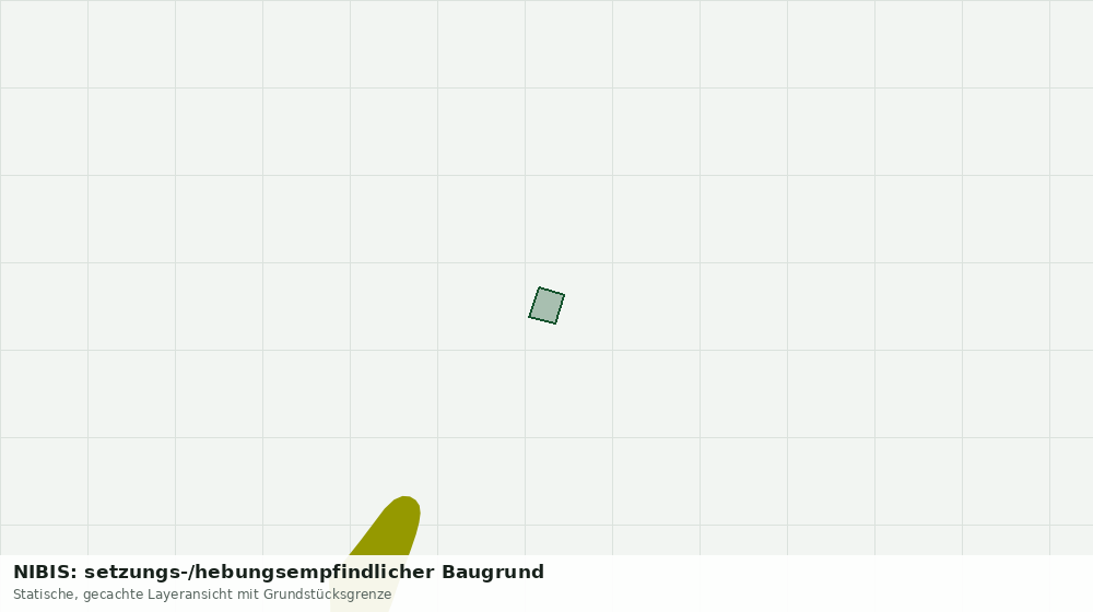 Statische Kartenansicht: NIBIS: setzungs-/hebungsempfindlicher Baugrund