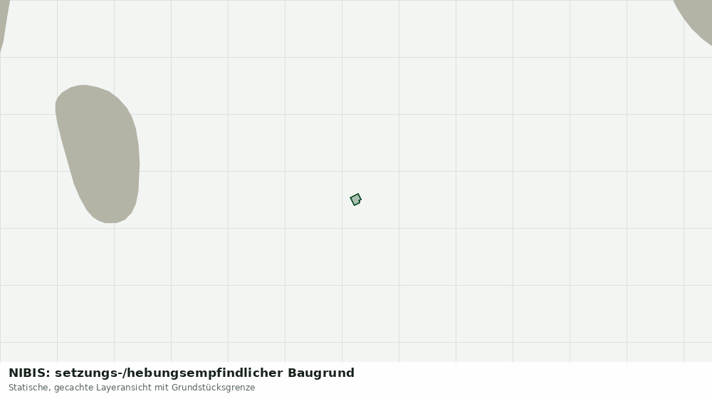 Statische Kartenansicht: NIBIS: setzungs-/hebungsempfindlicher Baugrund