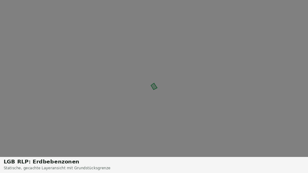 Statische Kartenansicht: LGB RLP: Erdbebenzonen
