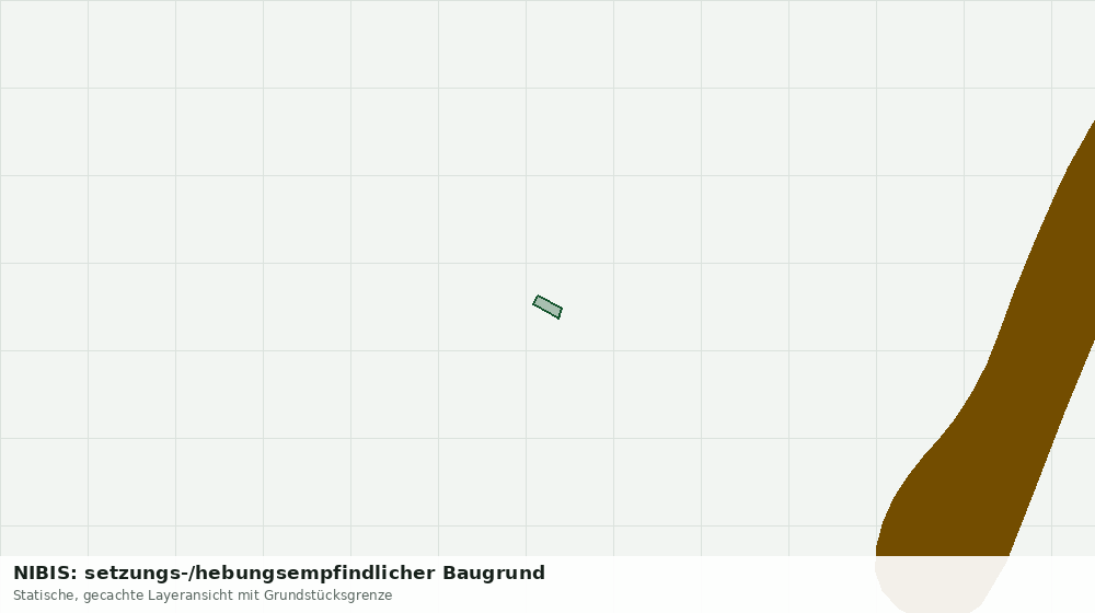 Statische Kartenansicht: NIBIS: setzungs-/hebungsempfindlicher Baugrund