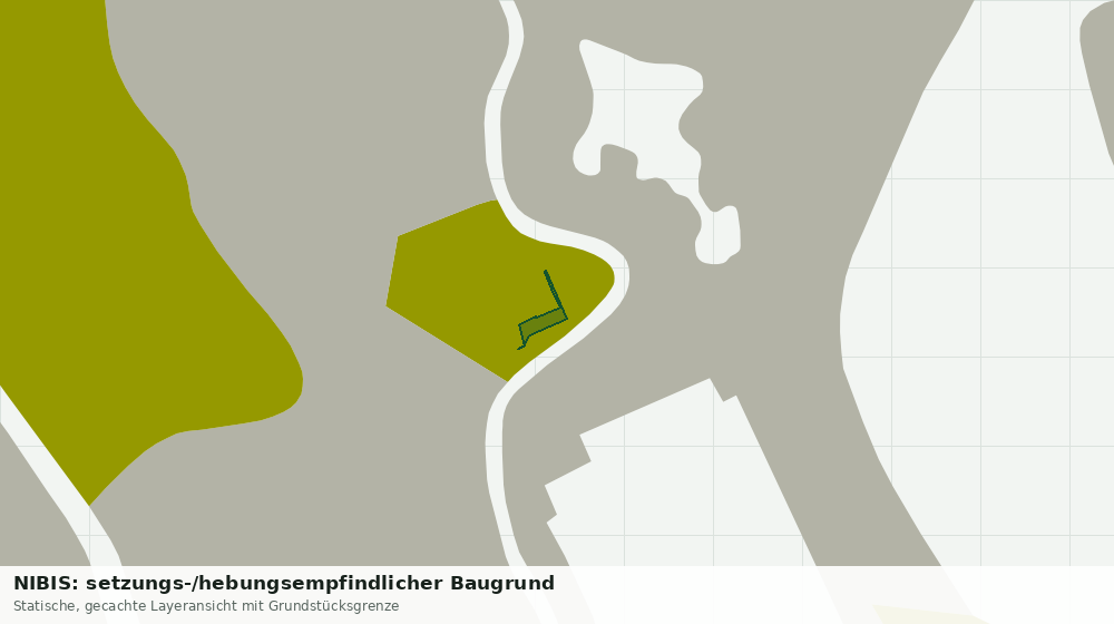 Statische Kartenansicht: NIBIS: setzungs-/hebungsempfindlicher Baugrund