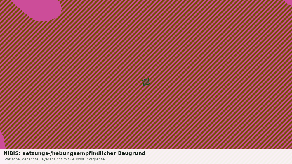 Statische Kartenansicht: NIBIS: setzungs-/hebungsempfindlicher Baugrund