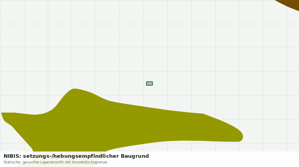 Statische Kartenansicht: NIBIS: setzungs-/hebungsempfindlicher Baugrund