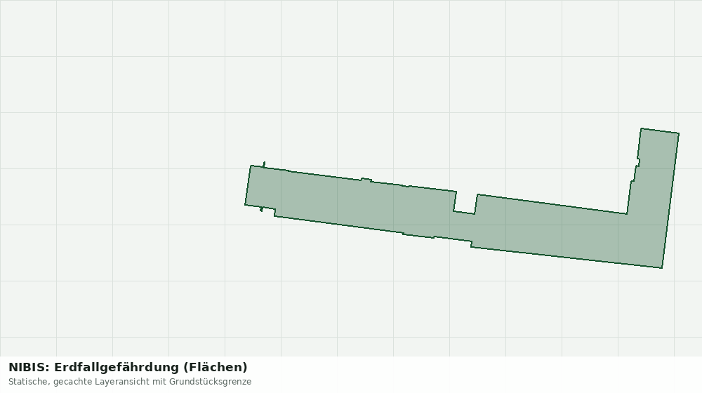 Statische Kartenansicht: NIBIS: Erdfallgefährdung (Flächen)