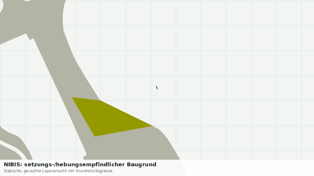 Statische Kartenansicht: NIBIS: setzungs-/hebungsempfindlicher Baugrund