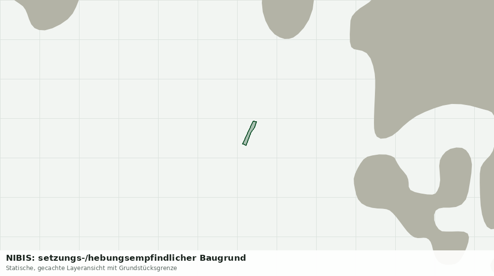 Statische Kartenansicht: NIBIS: setzungs-/hebungsempfindlicher Baugrund