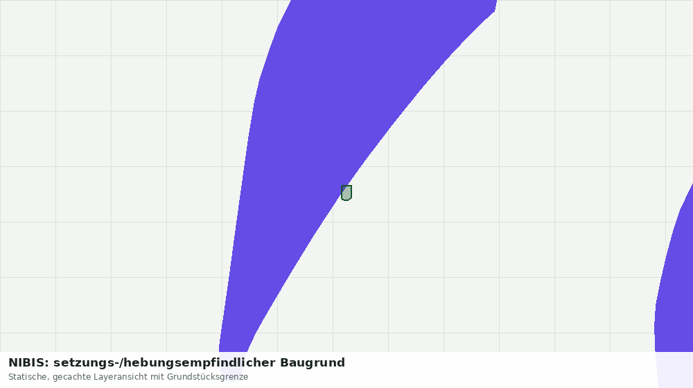 Statische Kartenansicht: NIBIS: setzungs-/hebungsempfindlicher Baugrund