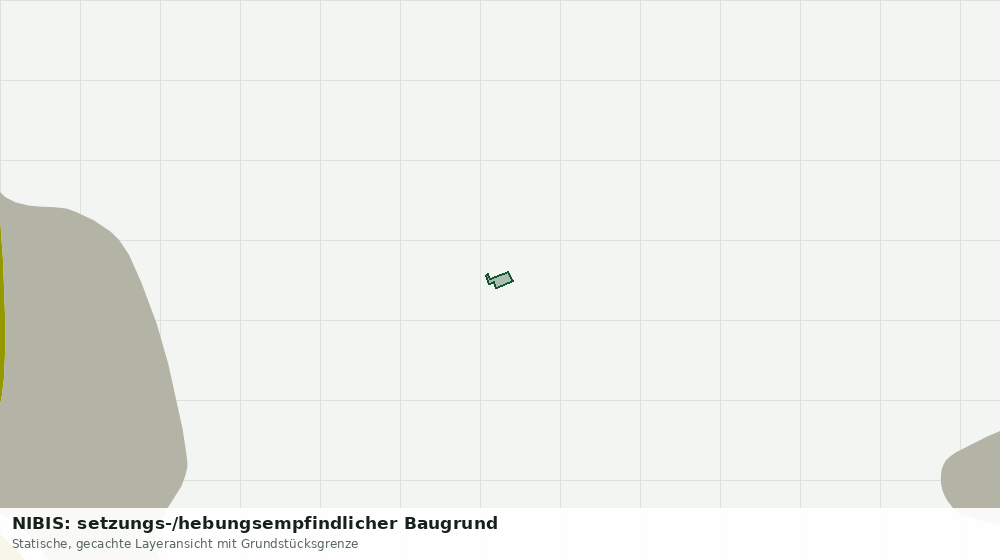 Statische Kartenansicht: NIBIS: setzungs-/hebungsempfindlicher Baugrund
