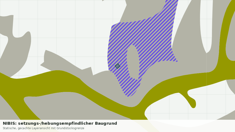 Statische Kartenansicht: NIBIS: setzungs-/hebungsempfindlicher Baugrund