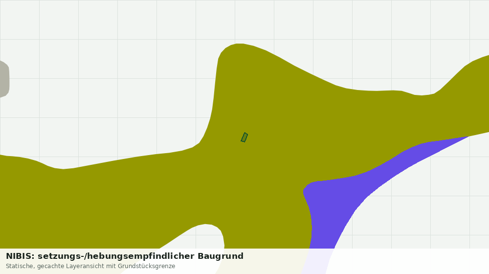 Statische Kartenansicht: NIBIS: setzungs-/hebungsempfindlicher Baugrund