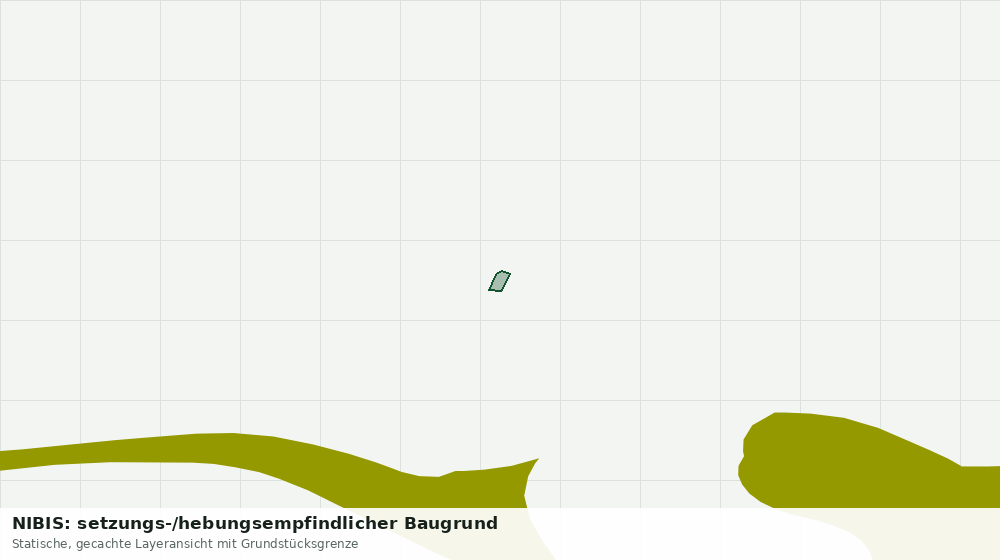 Statische Kartenansicht: NIBIS: setzungs-/hebungsempfindlicher Baugrund