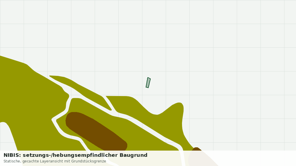 Statische Kartenansicht: NIBIS: setzungs-/hebungsempfindlicher Baugrund