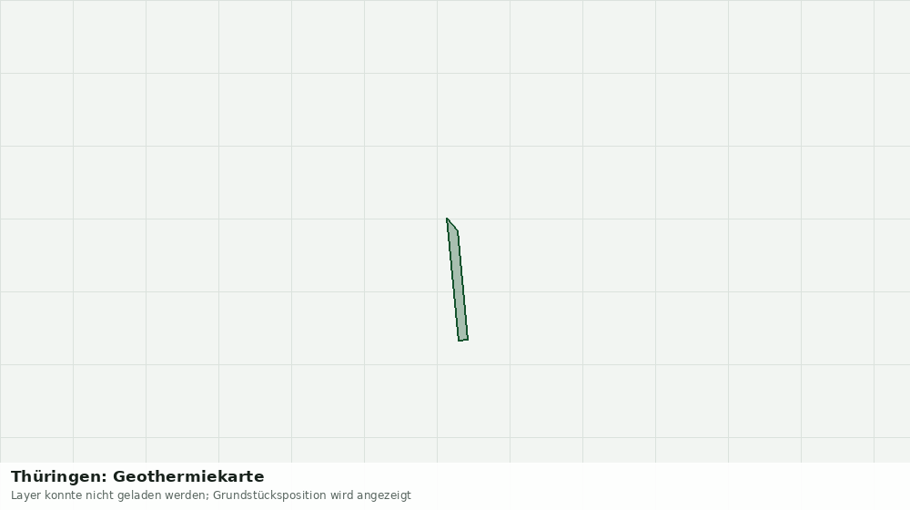 Statische Kartenansicht: Thüringen: Geothermiekarte