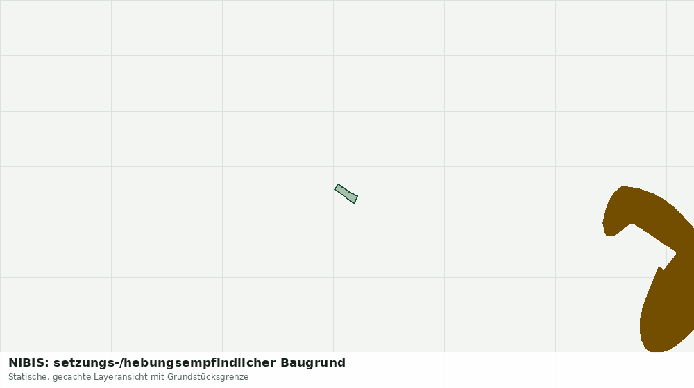 Statische Kartenansicht: NIBIS: setzungs-/hebungsempfindlicher Baugrund
