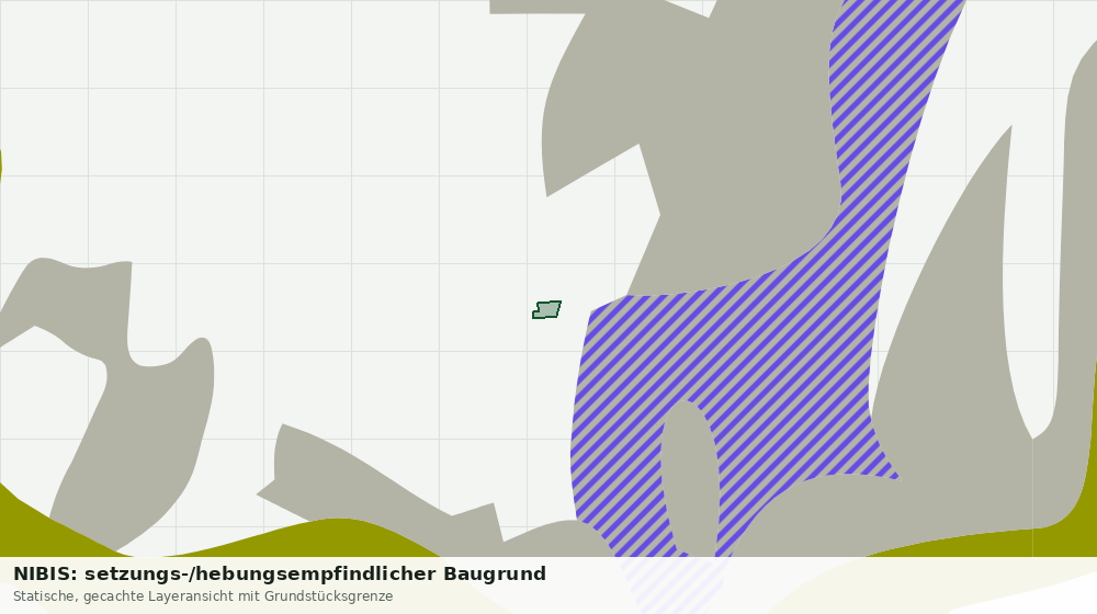 Statische Kartenansicht: NIBIS: setzungs-/hebungsempfindlicher Baugrund