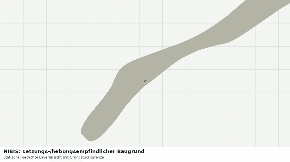 Statische Kartenansicht: NIBIS: setzungs-/hebungsempfindlicher Baugrund