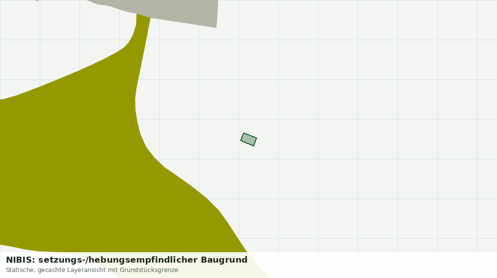 Statische Kartenansicht: NIBIS: setzungs-/hebungsempfindlicher Baugrund