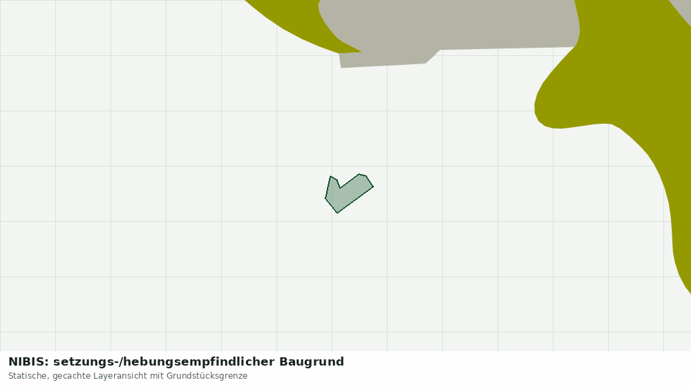 Statische Kartenansicht: NIBIS: setzungs-/hebungsempfindlicher Baugrund