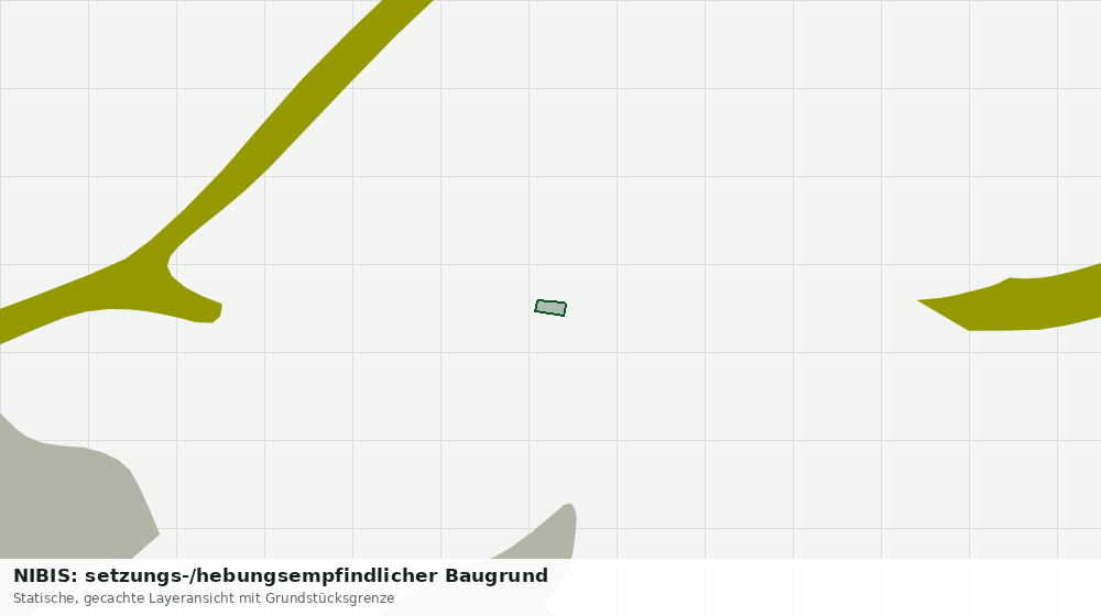 Statische Kartenansicht: NIBIS: setzungs-/hebungsempfindlicher Baugrund