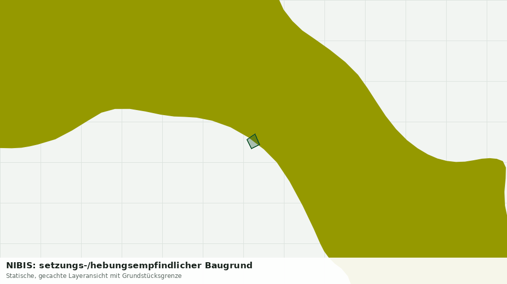 Statische Kartenansicht: NIBIS: setzungs-/hebungsempfindlicher Baugrund
