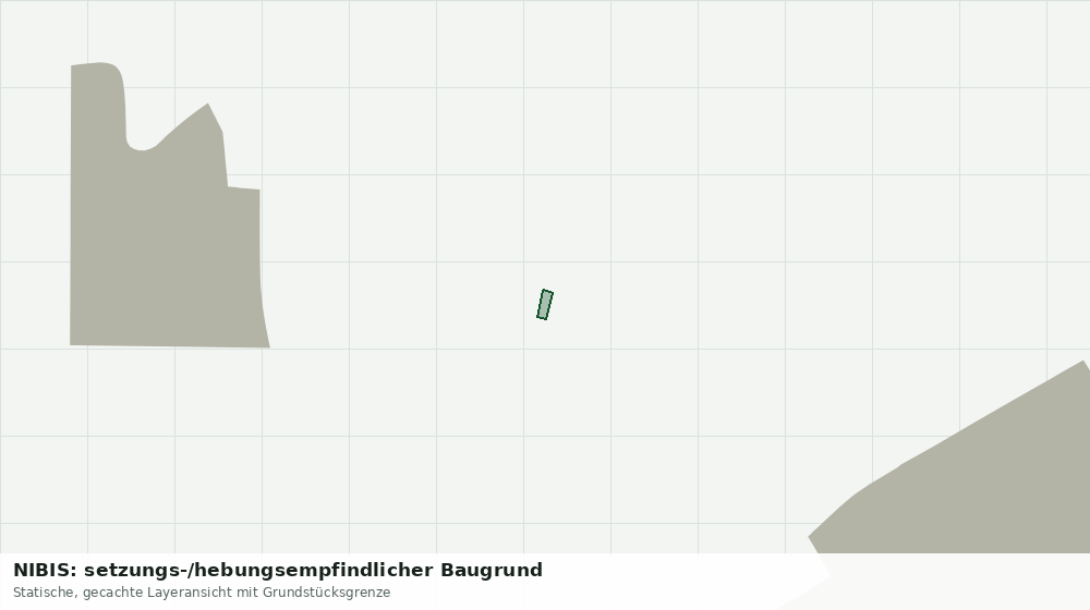 Statische Kartenansicht: NIBIS: setzungs-/hebungsempfindlicher Baugrund