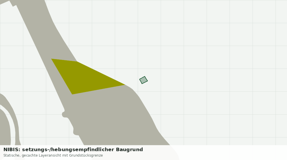 Statische Kartenansicht: NIBIS: setzungs-/hebungsempfindlicher Baugrund