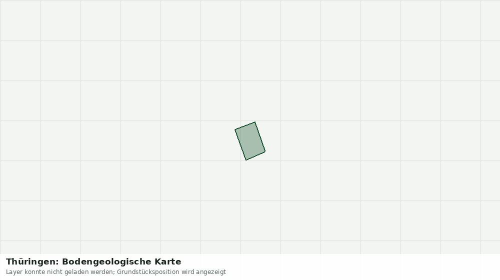 Statische Kartenansicht: Thüringen: Bodengeologische Karte