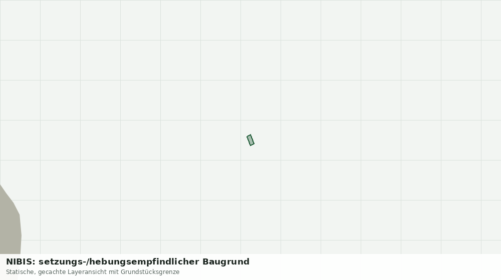 Statische Kartenansicht: NIBIS: setzungs-/hebungsempfindlicher Baugrund