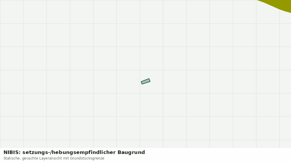 Statische Kartenansicht: NIBIS: setzungs-/hebungsempfindlicher Baugrund