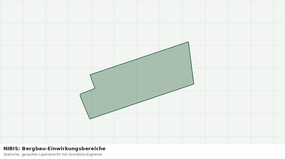 Statische Kartenansicht: NIBIS: Bergbau-Einwirkungsbereiche