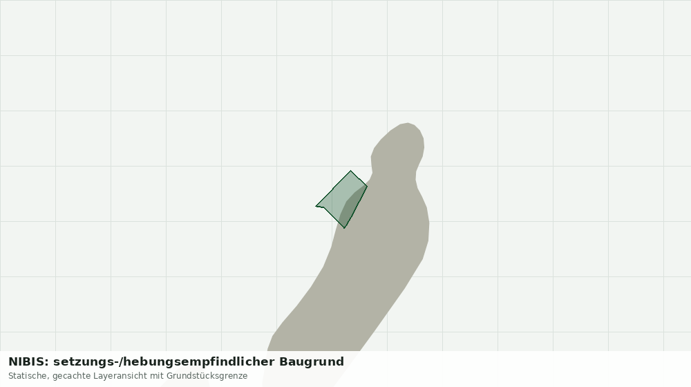 Statische Kartenansicht: NIBIS: setzungs-/hebungsempfindlicher Baugrund
