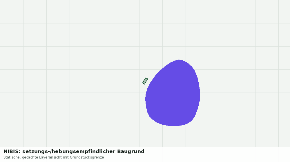 Statische Kartenansicht: NIBIS: setzungs-/hebungsempfindlicher Baugrund