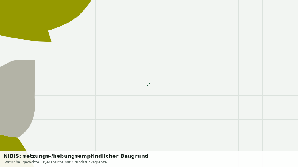 Statische Kartenansicht: NIBIS: setzungs-/hebungsempfindlicher Baugrund