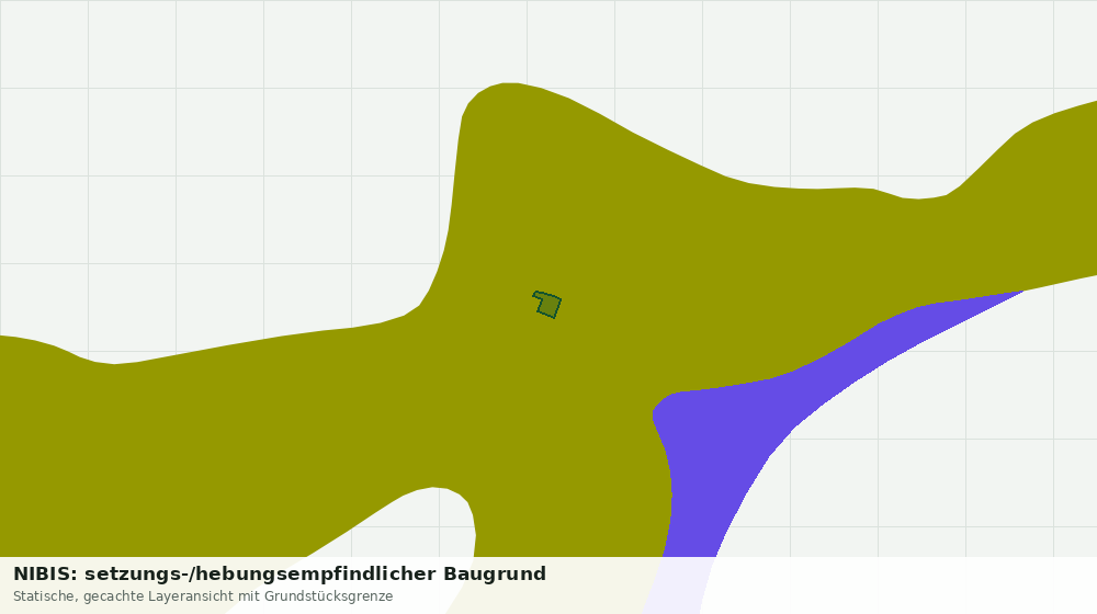 Statische Kartenansicht: NIBIS: setzungs-/hebungsempfindlicher Baugrund