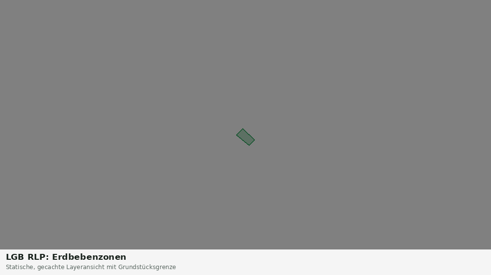 Statische Kartenansicht: LGB RLP: Erdbebenzonen