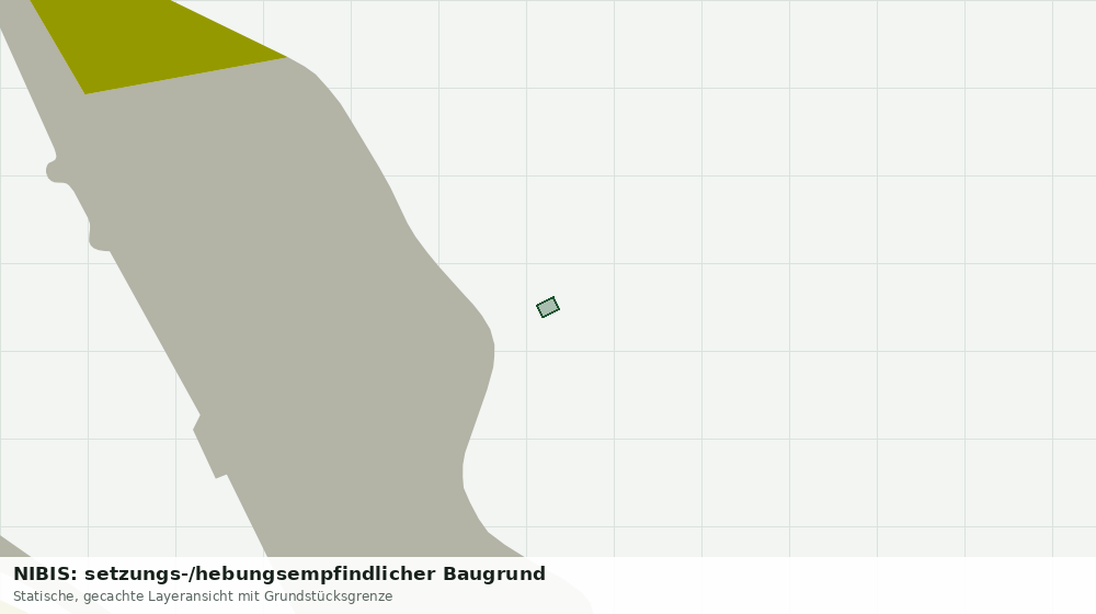 Statische Kartenansicht: NIBIS: setzungs-/hebungsempfindlicher Baugrund