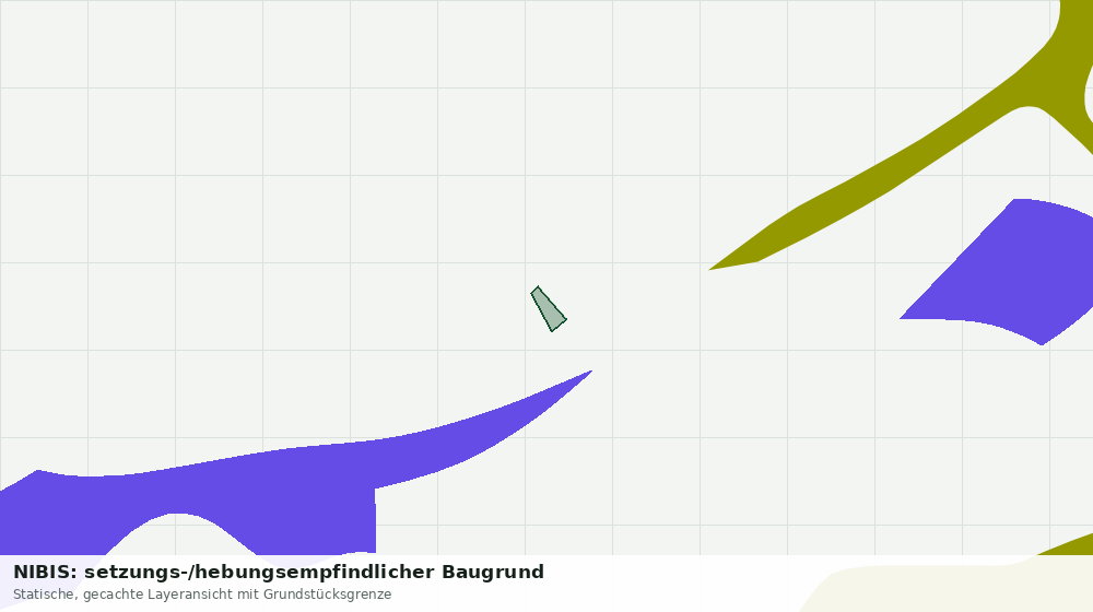 Statische Kartenansicht: NIBIS: setzungs-/hebungsempfindlicher Baugrund