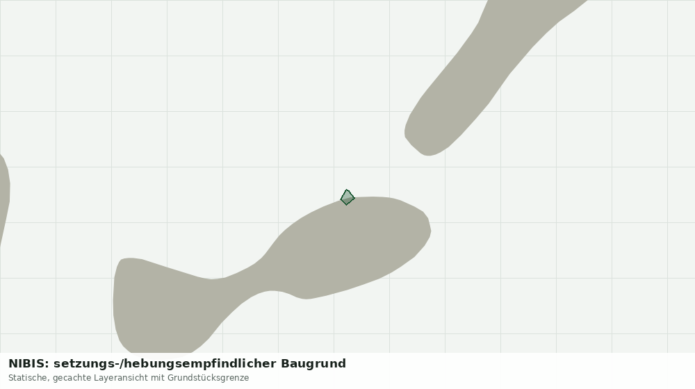 Statische Kartenansicht: NIBIS: setzungs-/hebungsempfindlicher Baugrund