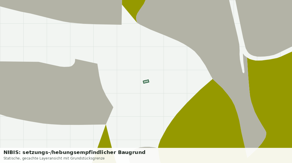 Statische Kartenansicht: NIBIS: setzungs-/hebungsempfindlicher Baugrund