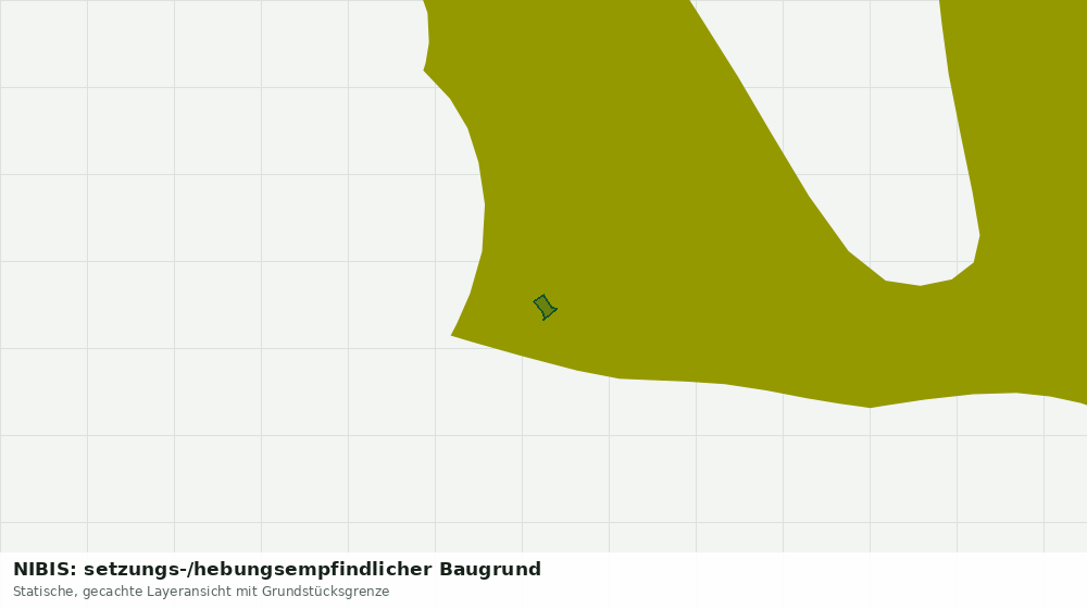 Statische Kartenansicht: NIBIS: setzungs-/hebungsempfindlicher Baugrund