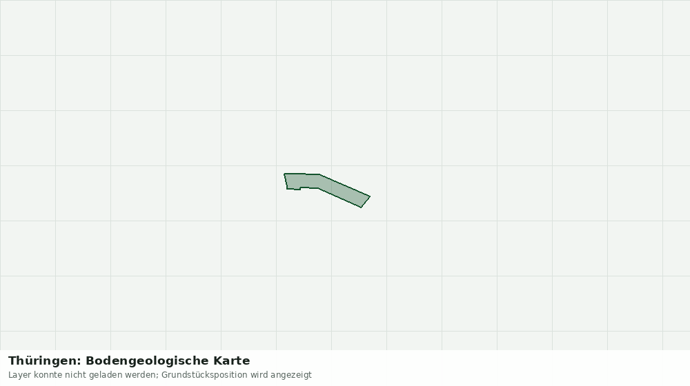 Statische Kartenansicht: Thüringen: Bodengeologische Karte