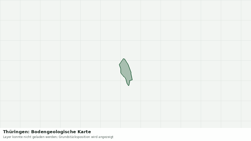 Statische Kartenansicht: Thüringen: Bodengeologische Karte