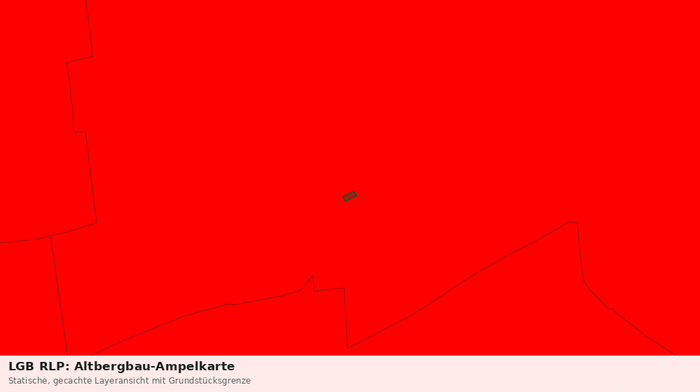 Statische Kartenansicht: LGB RLP: Altbergbau-Ampelkarte