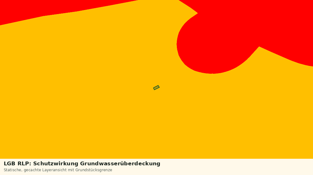 Statische Kartenansicht: LGB RLP: Schutzwirkung Grundwasserüberdeckung