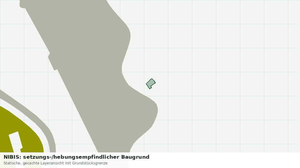 Statische Kartenansicht: NIBIS: setzungs-/hebungsempfindlicher Baugrund