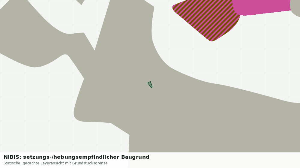 Statische Kartenansicht: NIBIS: setzungs-/hebungsempfindlicher Baugrund