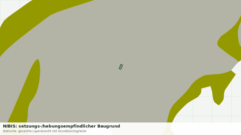 Statische Kartenansicht: NIBIS: setzungs-/hebungsempfindlicher Baugrund
