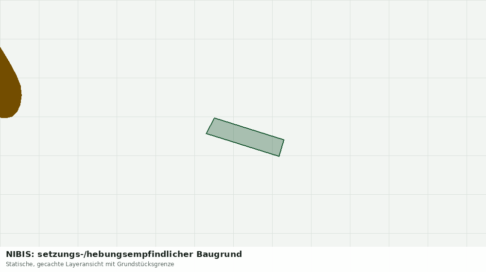 Statische Kartenansicht: NIBIS: setzungs-/hebungsempfindlicher Baugrund